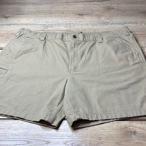 Carhartt Men's Khaki Rugged Flex Relaxed Fit Canvas Shorts Size 42- NWT